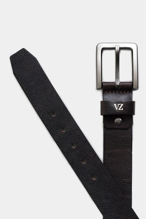 Vélez Cinturón Unifaz Duna 2 Para Hombre Punta Trapecio Café-2