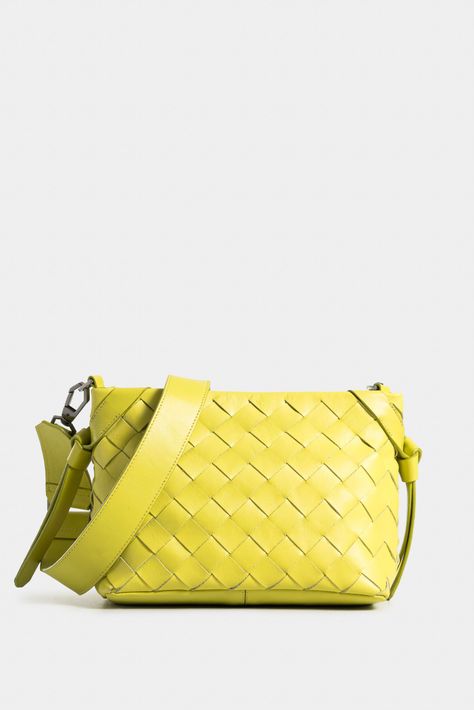 Vélez Manos Libre Kalahari Cuero Mujer Artesanal Verde Limon-2