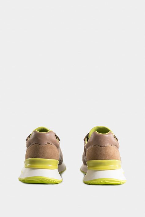 Vélez Zapatillas saori De Cuero Para Hombre Monogram Arena-2