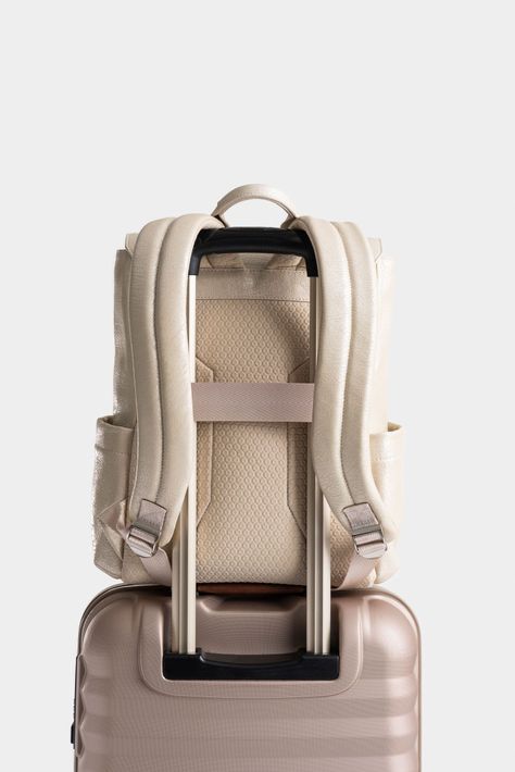 Vélez Morral Zermat De Cuero Para Mujer Perlado Blanco-3