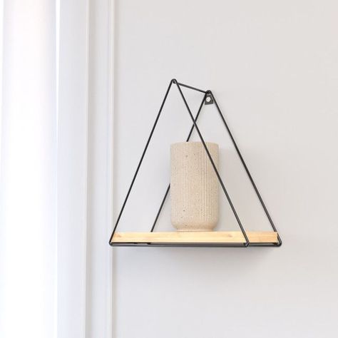 REPISA TRIANGULAR PINO BLACK 25X10X25CM VEKKAHOME-3