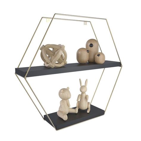 REPISA HEXAGONAL TOTAL BLACK VEKKAHOME-0