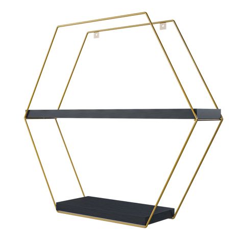 REPISA HEXAGONAL TOTAL BLACK VEKKAHOME-1
