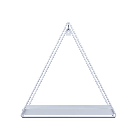 REPISA TRIANGULAR PINO WHITE 25X10X25CM VEKKAHOME-2