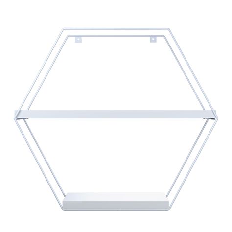 REPISA HEXAGONAL PINO BLACK VEKKAHOME-2