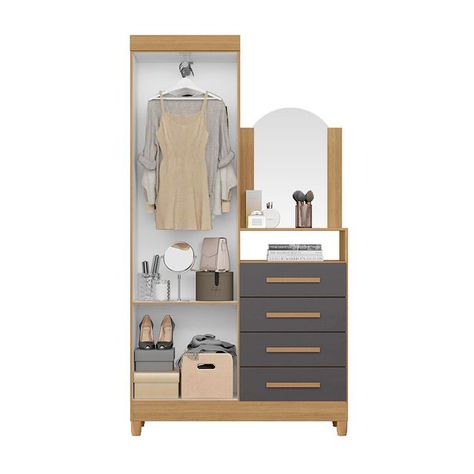 Comoda Capri Grey 2P+4C-1