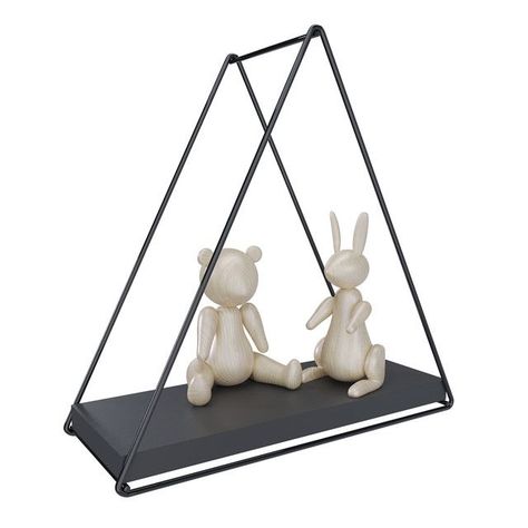 REPISA TRIANGULAR PINO WHITE 37X10X40CM VEKKAHOME-0