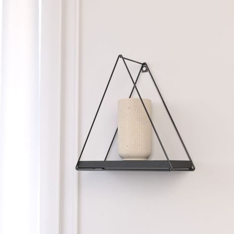 REPISA TRIANGULAR PINO WHITE 37X10X40CM VEKKAHOME-3