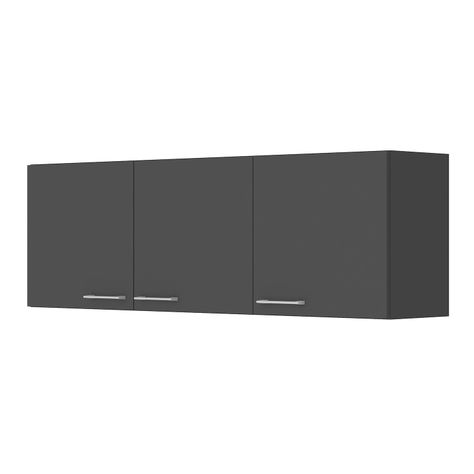 Mueble Aereo Opie Grafito 14O Cm-0