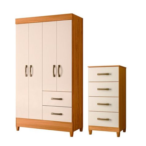 COMBO CLOSET 4P+COMODA 4C CARV -0