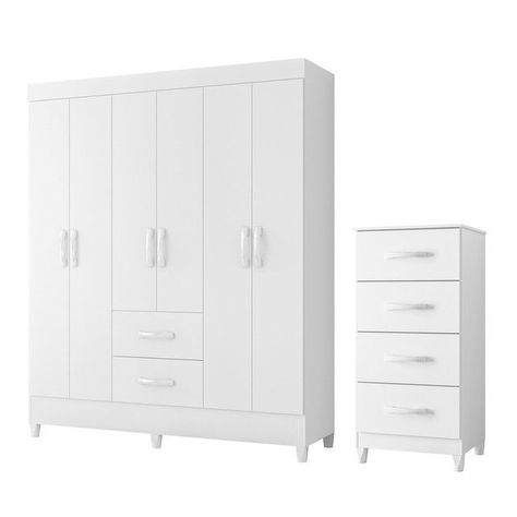 COMBO CLOSET 6P + COMODA 4C WT -0