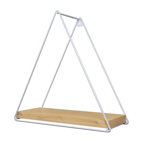REPISA TRIANGULAR PINO BLACK 37X10X40CM VEKKAHOME-1