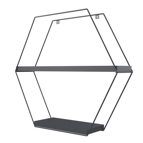 REPISA HEXAGONAL PINO WHITE VEKKAHOME-1