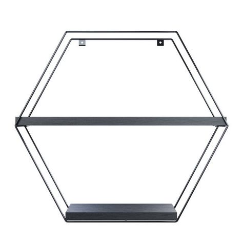 REPISA HEXAGONAL PINO WHITE VEKKAHOME-2