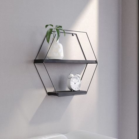 REPISA HEXAGONAL PINO WHITE VEKKAHOME-3