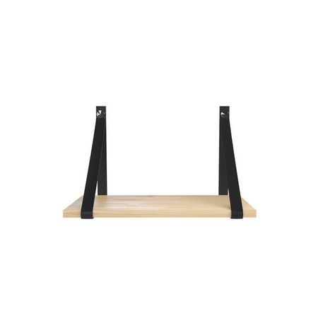 REPISA CUADRADA PINO BLACK VEKKAHOME-1