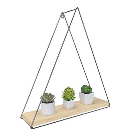REPISA TRIANGULAR TOTAL WHITE 25X10X25CM VEKKAHOME-0