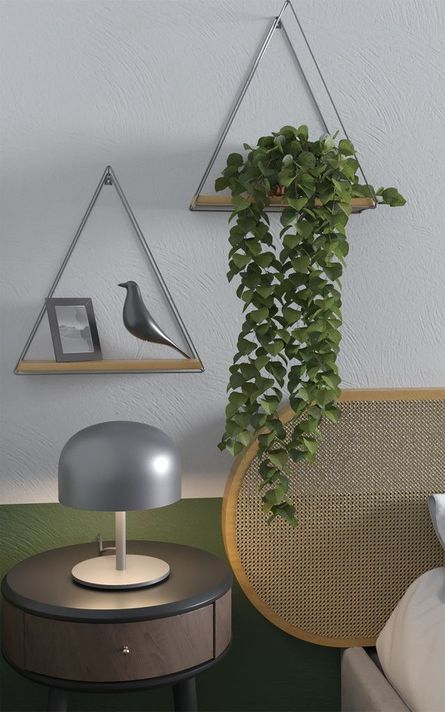 REPISA TRIANGULAR TOTAL WHITE 25X10X25CM VEKKAHOME-3
