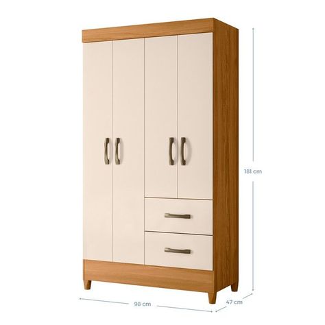 COMBO CLOSET 4P+COMODA DOB CARV-2