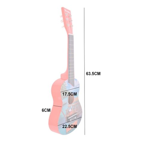 GUITARRA NIÑO 25 PULGADAS MOD.BARCO COLOR ROJA SCORPION-2