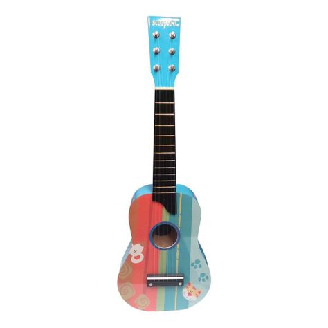 GUITARRA NIÑO 25" COLOR CELESTE MOD.CAT SCORPION-0