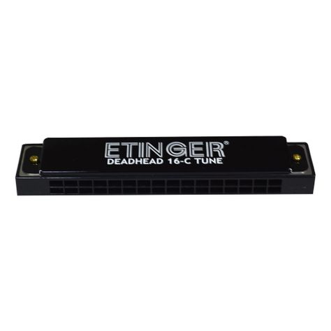 ARMONICA 16 NOTAS C - DO "DEADHEAD" NEGRA ETINGER-1