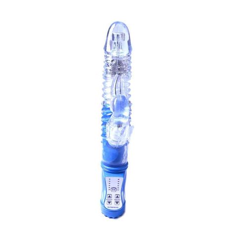 DILDO VIBRADOR MULT.HIPOCAMPO BLUE RECARGABLE 31CR-2