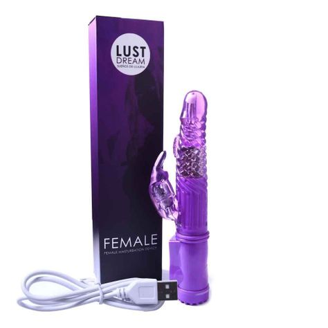 DILDO VIBRADOR MULTI.DELFIN PURPLE RECARG. 50DZR-0
