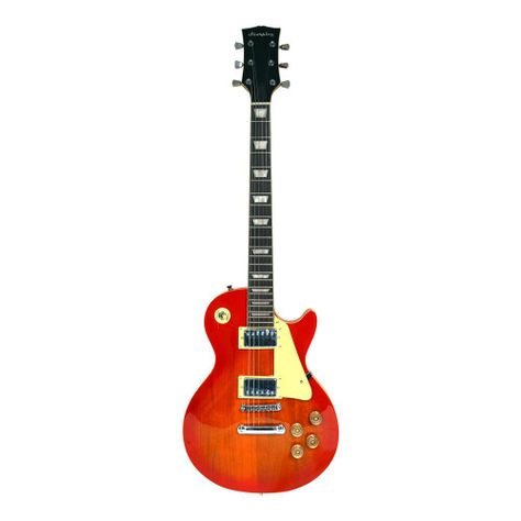 PACK GUITARRA ELECTRICA NATURAL / SUNBURST  + AMPLIFICADOR + COLGADOR SCORPION-1