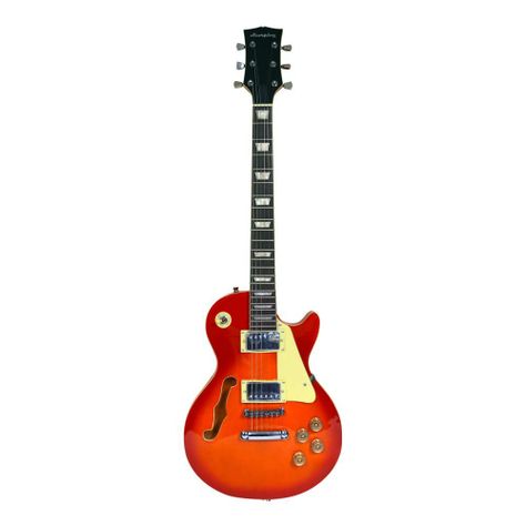 PACK GUITARRA ELECTRICA SUNBURST  + AMPLIFICADOR + COLGADOR SCORPION-1