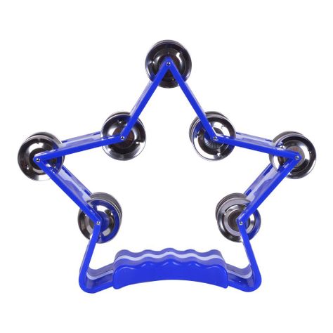 PANDERO FORMA DE ESTRELLA AZUL TR-10 RMX-0