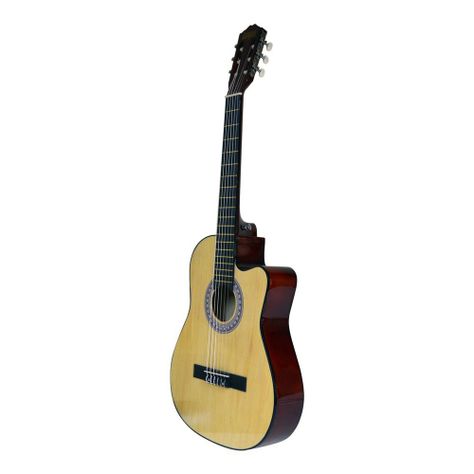 GUITARRA CUTAWAY 39 NATURAL CUERDA NYLON ZARAGOZA-2