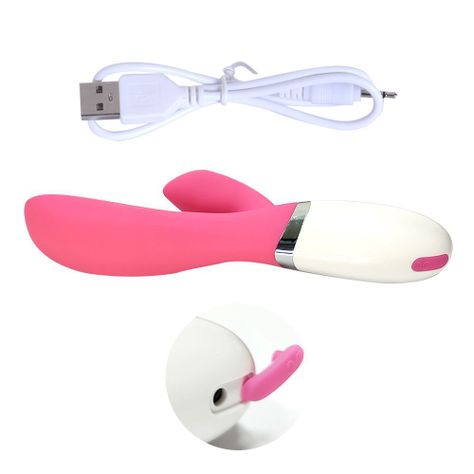 DILDO SILICONA RECARGABLE VDE-24-2