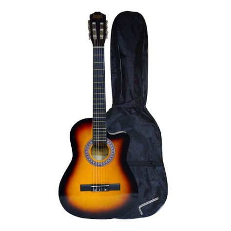 GUITARRA CUTAWAY 39 SUNBURST CUERDA NYLON ZARAGOZA-0