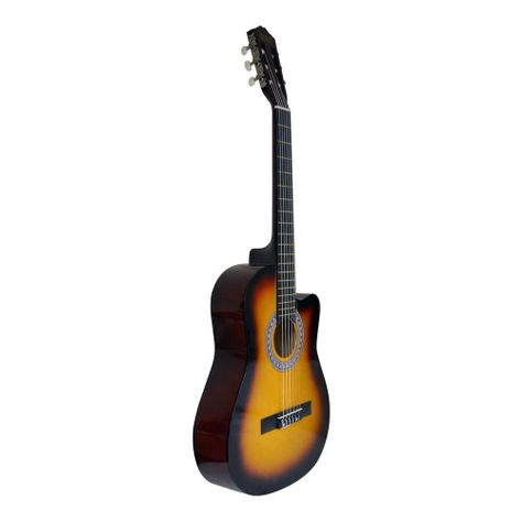 GUITARRA CUTAWAY 39 SUNBURST CUERDA NYLON ZARAGOZA-2