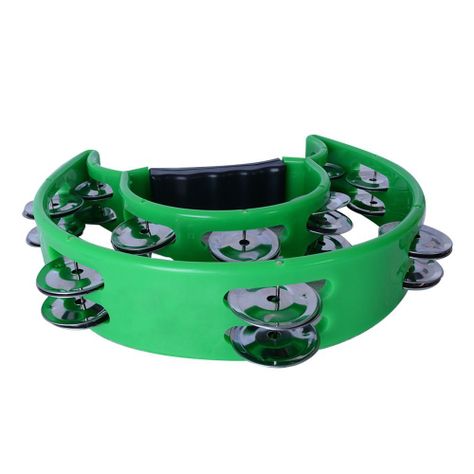 PANDERO MEDIA LUNA DOBLE VERDE STR-44K/GR SCORPION-2