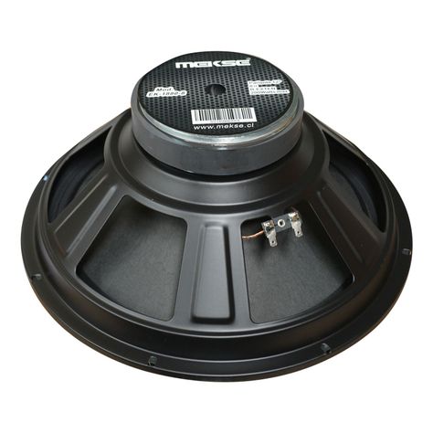 PARLANTE 10 PULGADAS 8 OHMS RANGO EXTENDIDO 200W EK-1876-8 MEKSE-1