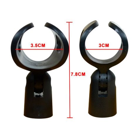 PORTA MICROFONO DE GOMA MOD.YH-15A MEKSE-7