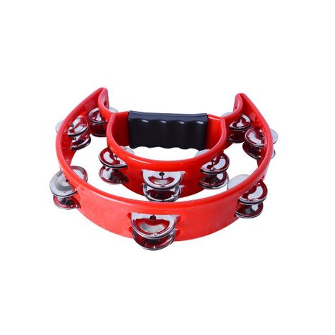 PANDERO MEDIA LUNA DOBLE ROJO STR-44K/RD SCORPION-2