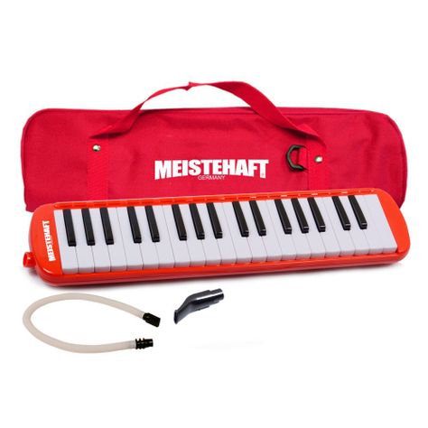 MELODICA 37N ROJA C/FUNDA MLA-37R MEISTEHAFT.-0