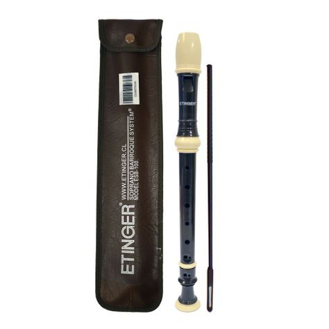 FLAUTA DULCE SOPRANO BARROCO HR-1/ESB-100 ETINGER-0