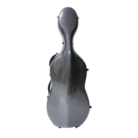 ESTUCHE DE FIBRA PARA CELLO 4/4 COLOR CARBON-0
