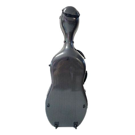 ESTUCHE DE FIBRA PARA CELLO 4/4 COLOR CARBON-2