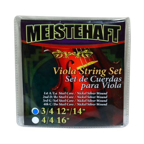 SET DE CUERDAS PARA VIOLA 3/4 MEISTEHAFT-0