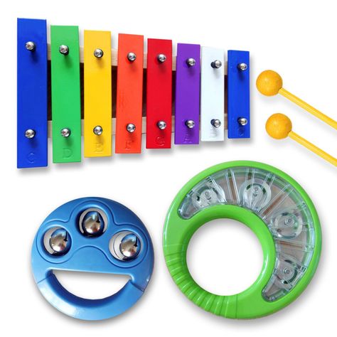 KIT INSTRUMENTOS MUSICALES PARA NIÑOS RMX-0