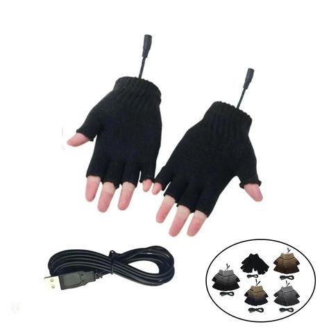 Guantes Con Calefacción - Usb-1