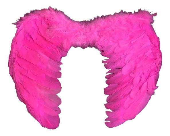 Alas De Angel De Plumas - Rosada-0