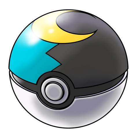 Pokebola - Moon ball - Bola de luna-0