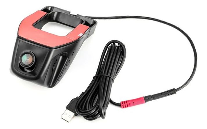 Cámara Frontal Seguridad Visión Nocturna Hd Dvr + Sd 32gb-0
