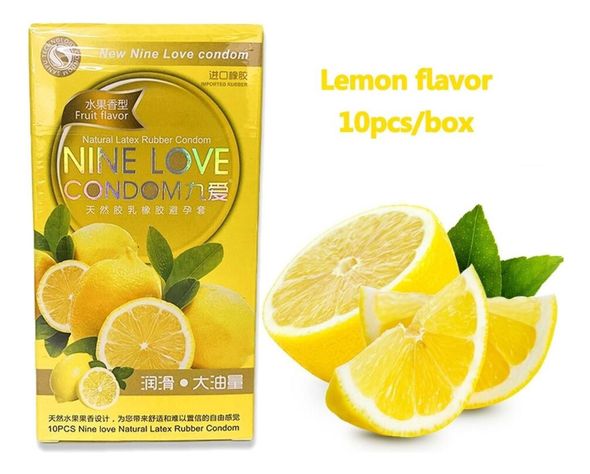 Preservativos De Aceite Para Hombre Y Mujer - Limón-1